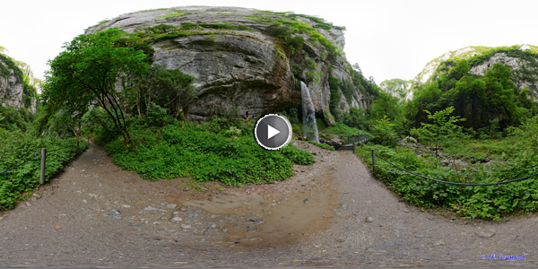 Visite virtuelle et photos des Gorges de Kakouetta